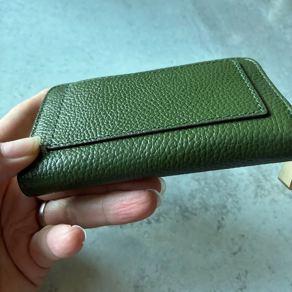 Michael Kors Jet Set Small Zip Around Card Case Amazon Green